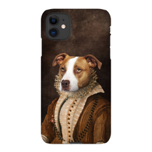 Load image into Gallery viewer, BARONESS OF BROWN CUSTOM PET PORTRAIT PHONE CASE