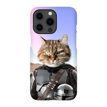 Load image into Gallery viewer, Wanderlorian - Mandalorian &amp; Star Wars Inspired Custom Pet Portrait Phone Case