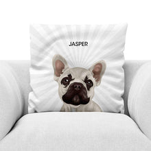 Load image into Gallery viewer, Sparta Custom Pet Portrait Throw Pillow For Dogs &amp; Cats
