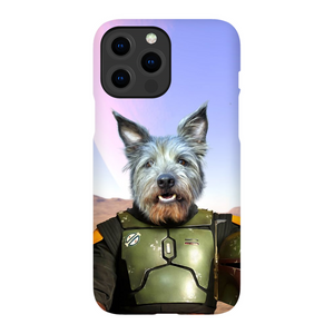Bob & Fetch- Boba Fett & Star Wars Inspired Custom Pet Portrait Phone Case