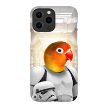 Load image into Gallery viewer, Storm Blooper - Storm Trooper &amp; Star Wars Inspired Custom Pet Portrait Phone Case