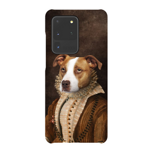 BARONESS OF BROWN CUSTOM PET PORTRAIT PHONE CASE