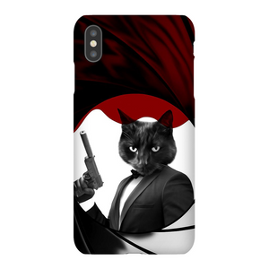 LICENCE TO CHILL CUSTOM PET PORTRAIT PHONE CASE