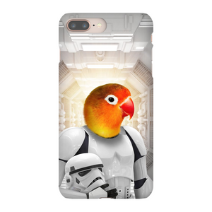 Storm Blooper - Storm Trooper & Star Wars Inspired Custom Pet Portrait Phone Case