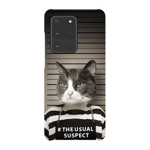 THE USUAL SUSPECT CUSTOM PET PORTRAIT PHONE CASE