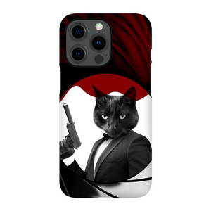 LICENCE TO CHILL CUSTOM PET PORTRAIT PHONE CASE