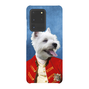 COMMANDER IN MISCHIEF CUSTOM PET PORTRAIT PHONE CASE