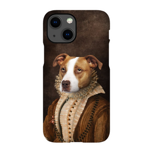 BARONESS OF BROWN CUSTOM PET PORTRAIT PHONE CASE