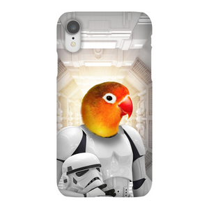 Storm Blooper - Storm Trooper & Star Wars Inspired Custom Pet Portrait Phone Case