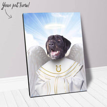 Load image into Gallery viewer, Harping On - Heavenly Angels Inspired Custom Pet Portrait Canvas