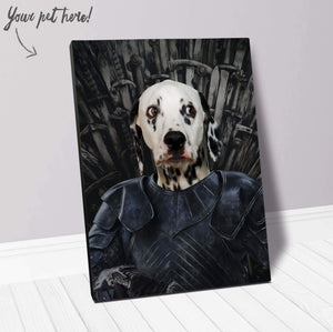 Knight Teenite - Game Of Thrones Inspired Custom Pet Portrait Canvas
