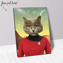 Load image into Gallery viewer, Oh Hooray - Star Trek Inspired Custom Pet Portrait Canvas