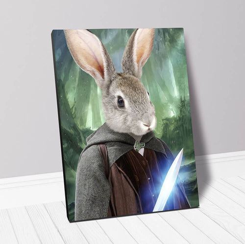 Shire Ground - Lord of The Rings Inspired Custom Pet Portrait Canvas
