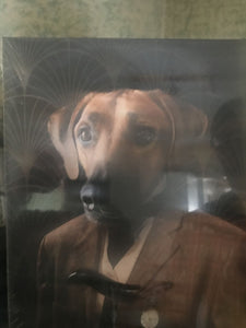 Dappers - Art Deco Inspired Custom Pet Portrait Canvas