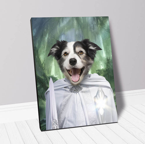 Whizzing Past - Lord of the Rings Inspired Custom Pet Portrait Canvas