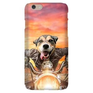 SQUEEZY RIDER CUSTOM PET PORTRAIT PHONE CASE