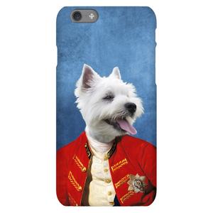 COMMANDER IN MISCHIEF CUSTOM PET PORTRAIT PHONE CASE