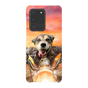 SQUEEZY RIDER CUSTOM PET PORTRAIT PHONE CASE