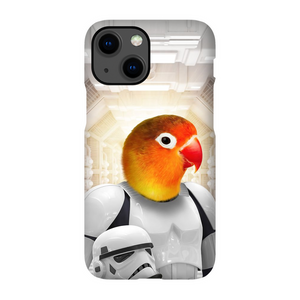 Storm Blooper - Storm Trooper & Star Wars Inspired Custom Pet Portrait Phone Case