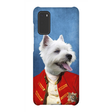 Load image into Gallery viewer, COMMANDER IN MISCHIEF CUSTOM PET PORTRAIT PHONE CASE