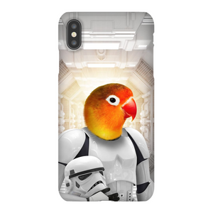 Storm Blooper - Storm Trooper & Star Wars Inspired Custom Pet Portrait Phone Case