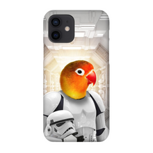Load image into Gallery viewer, Storm Blooper - Storm Trooper &amp; Star Wars Inspired Custom Pet Portrait Phone Case