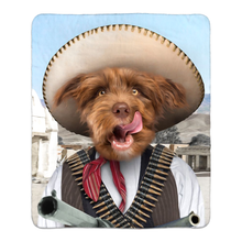 Load image into Gallery viewer, A PAWFULL OF PESOS - FLEECE SHERPA BLANKET