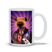 Load image into Gallery viewer, PURPLE CRAZE CUSTOM PET PORTRAIT MUG