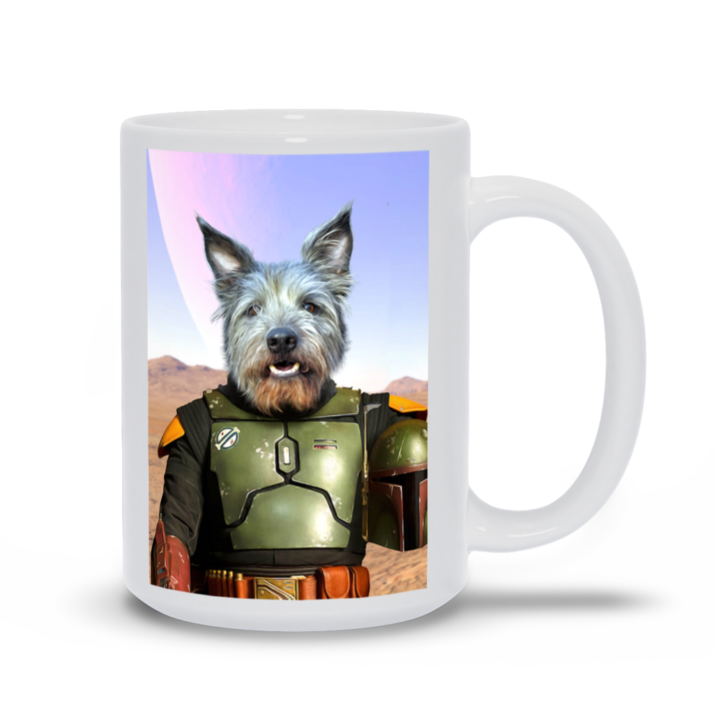 Star Wars Boba Fett Character Portrait Mug