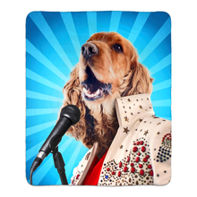 Load image into Gallery viewer, BLUE SUEDE CHEW TOY - FLEECE SHERPA BLANKET