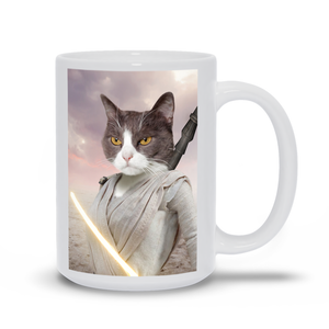 Light Rey - Rey Skywalker & Star Wars Inspired Custom Pet Portrait Mug