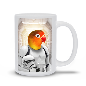 Storm Blooper - Storm Trooper & Star Wars Inspired Custom Pet Portrait Mug